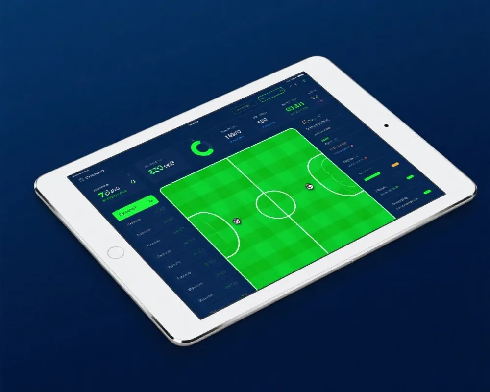 欧冠赛事数据聚合可视化示意图